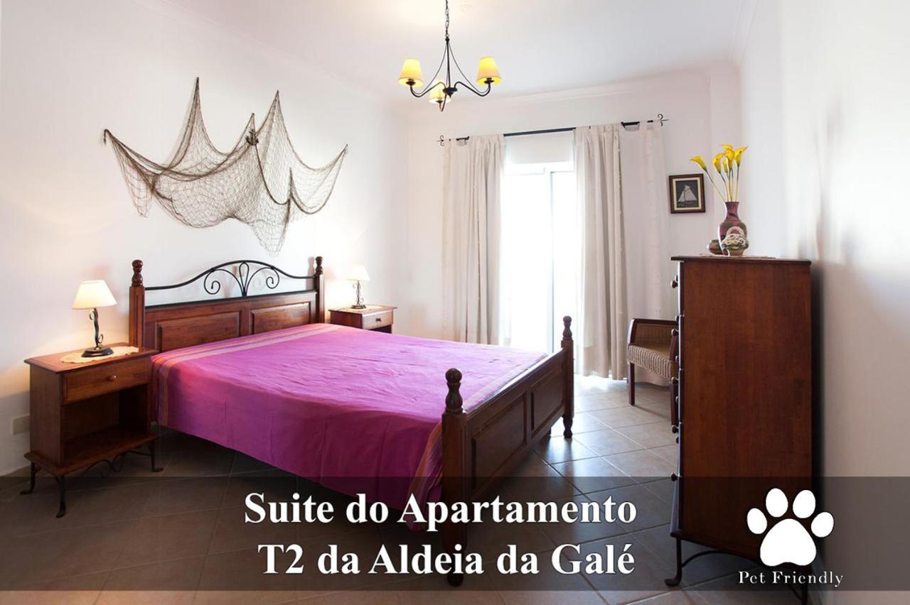 Os Apartamentos A Ramos Na Praia Da Gale Estao Inserido Em Condominio Com Piscina, Fica Apenas A 350 Metros Da Praia Da Gale - Apartamentos Com Ar Condicionado Tanto Nos Quartos Como Na Sala, Smart Tv Com Prime Video E Cozinha Completa Албуфейра Экстерьер фото